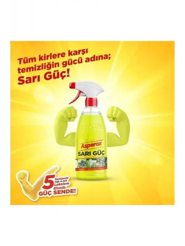 Ultra Sarı Güç Yağ Sökücü 1 Lt X3 Adet