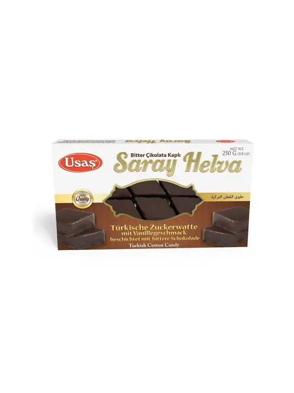 Usaş Çikolata Kaplı Saray Helva 250gr