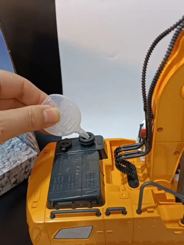 Uzaktan Kumandalı 680° Rotasyon Ekskavatör Premium Model Metal Hareketli Buharlı Oyuncak