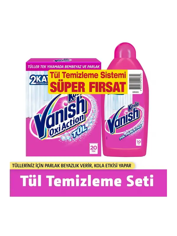 Kosla Tül Temizleyici Toz 450 gr Parlatıcı