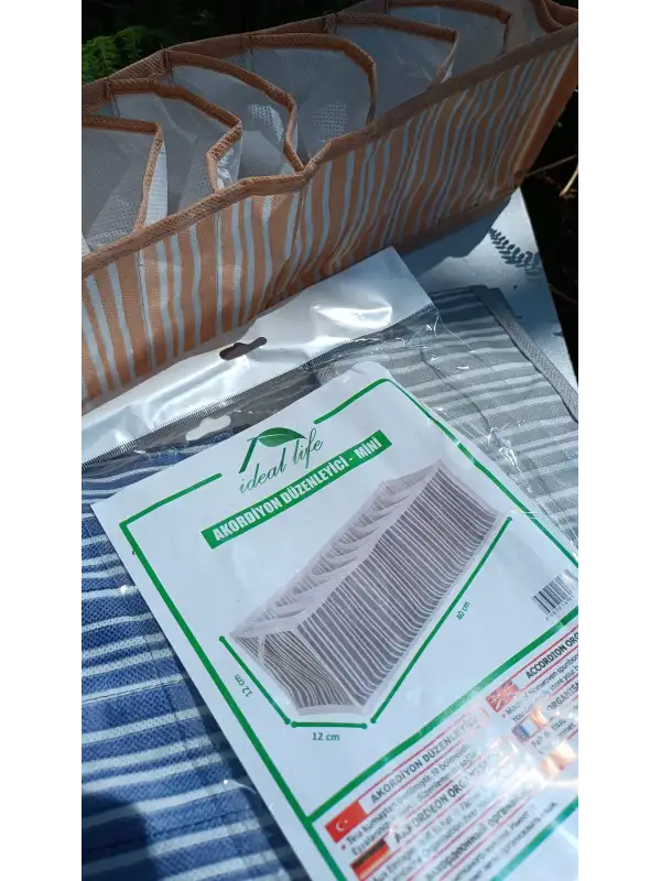 Akordiyon Çekmece Içi Düzenleyici Bölmeli Organizer Mini