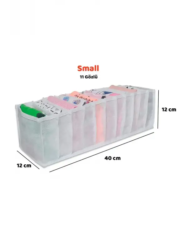 Akordiyon Çekmece Içi Düzenleyici Bölmeli Organizer Mini