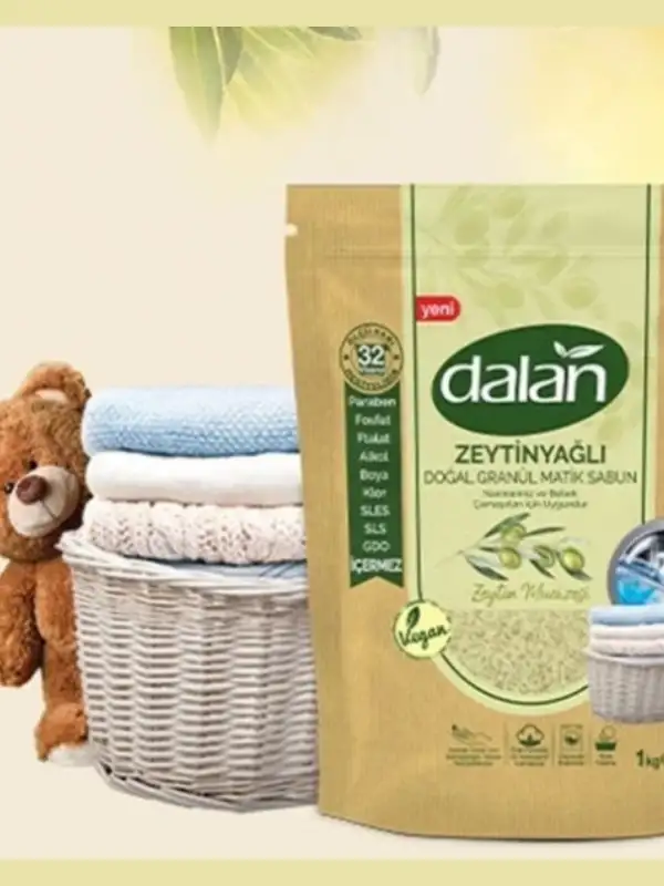 Zeytinyağlı Doğal Granül Matik Sabun Zeytin Mucizesi 1000 gr