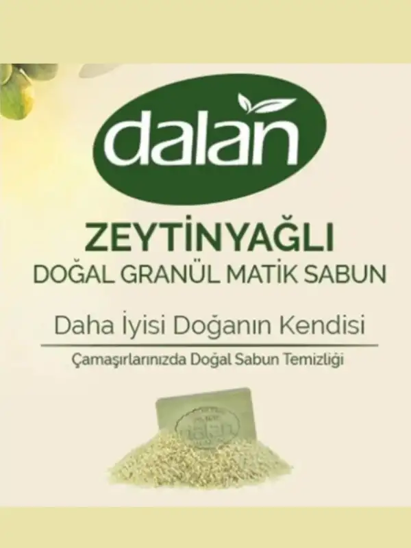 Zeytinyağlı Doğal Granül Matik Sabun Zeytin Mucizesi 1000 gr