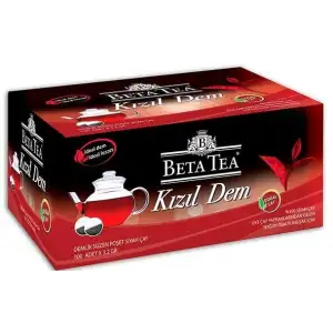 Beta Kızıl Dem Türk Çayı Demlik Poşet 100 X 3,2 gr