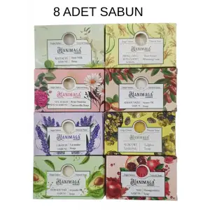 Hanımağa Doğal Sabun 100gr x 8 adet