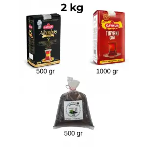 Çaykur Avantaj Paketi - Altınbaş, Tiryaki, Mayıs Çayı 3lü Set