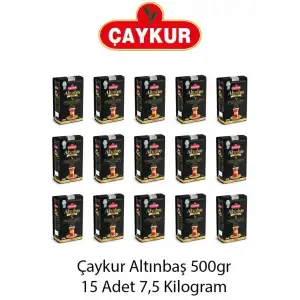 Altınbaş Klasik Doğal Siyah Dökme Çay 500gr x 15 Adet - 1 Koli
