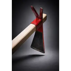 Sürmene Dövme Çatallı 5160 Çelik Bahçe Çapası Saplı Büyük Boy Kazma Çapa