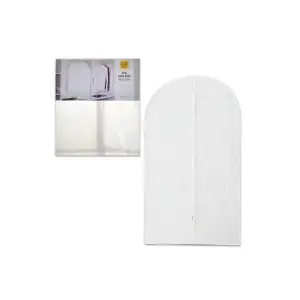 Abiye Elbise Kılıfı 60x100cm Siyah - Beyaz Su Geçirmez Dress Cover