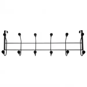 Acero Amerikan Kapı Askısı Siyah 6 Lı 12207