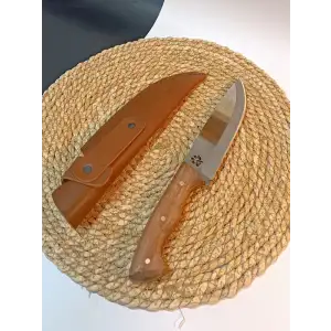 Ahşap Sap Avcı Bıçağı