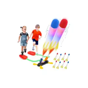 Air Rocket Duello Oyuncak Seti 2 Işıklı Roket 2 Işıksız Yedek Roket Ile Beraber