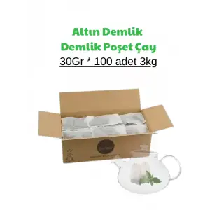Altın Demlik Poşet 30Gr * 100 adet 3kg