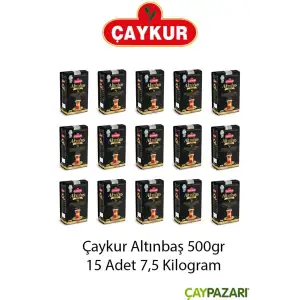 Altınbaş Klasik Doğal Siyah Dökme Çay 500gr x 15 Adet - 1 Koli