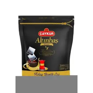 Altınbaş Klasik Siyah Kolay Demlik Poşet Çay 200 X 5 G 1 Kg