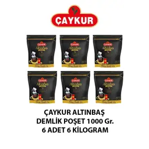 Altınbaş Klasik Siyah Kolay Demlik Poşet Çay 6lı 200 X 5 G