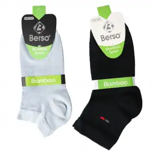 Berso Bamboo Sport Bay Patik Çorap