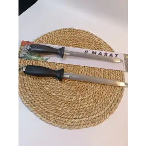 Bileyici 8lik Masat Bıçak Satır Zırh Bileme Mutfak Bıçak Seti Bileme Solingen Germany 32cm