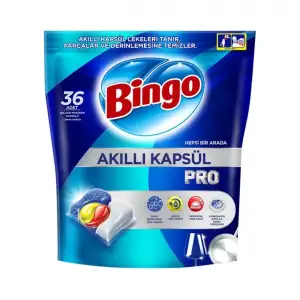 Bingo Akıllı Kapsül Bulaşık Tablet 36 Lı