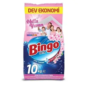 Bingo Matik 10kg Mutlu Yuvam Renkli&amp;beyaz