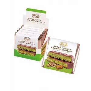 Bolçi Antep Fıstıklı Kadayıf Dolgulu Sütlü Dubai Çikolata 100g x 5 adet