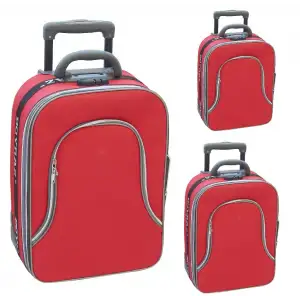 Boyraz Kumaş Valiz 3 Lü Set