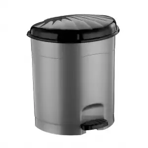 Bursev İstiridye Pedallı Çöp Kovası 5,5 Lt 4150 00