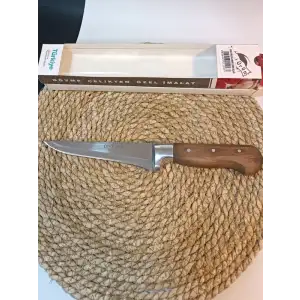Cavit İnox Kasap Bıçağı Kemik Sıyırma 28 Cm