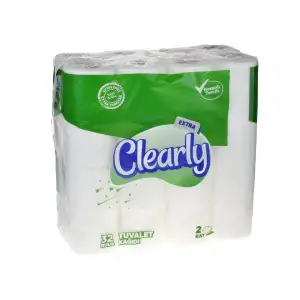 Clearly 32 Li Tuvalet Kağıdı(yeşil Ambalaj)