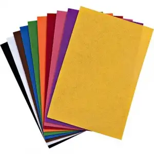 Çook Düz A4 10 Renk Keçe 20*30cm