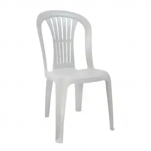 Daystone Flora Kolsuz Sandalye Eko Beyaz (sedef)