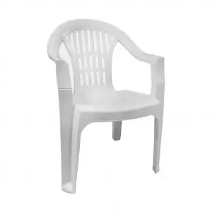 Daystone Gardenya Kollu Sandalye Eko Beyaz (milas)