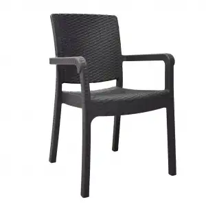 Daystone Paris Kollu Sandalye Antrasit (karizma)