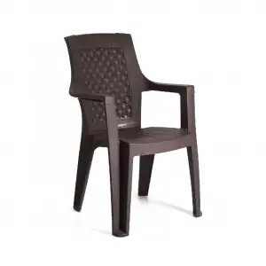 Daystone Poyraz Kollu Sandalye Kahve (bergama)