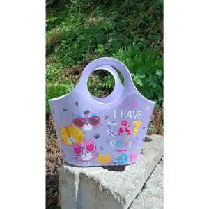 Desenli Çocuk Çantası-gırl Power