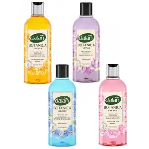 Doğal Duş Jeli 4 x 500ml Frezya, Orkide, Lotus, Şakayık Çiçekgibisen Baştan Çıkarıcı