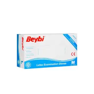 Beybi Eldiven Latex Pudralı Medium