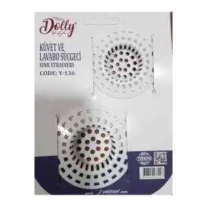 Dolly Life Style Plastik Küvet Ve Lavabo Süzgeci 2 Li Draf