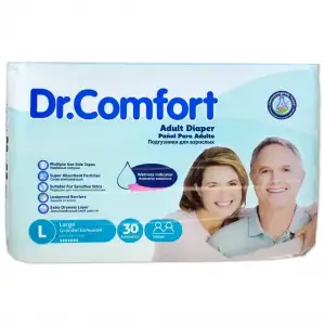 Dr. Comfort Hasta Bezi Bel Bantlı Large 30 Lu