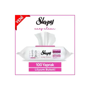Easy Clean Lilyum Buketi Yüzey Temizlik Havlusu 100 Yaprak