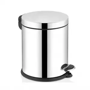 Efor Pedallı Çöp Kovası Krom 3lt 401