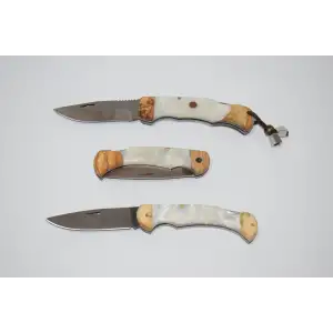 Epoksi Kabzeli Çakı Av Ve Kamp Bıçağı