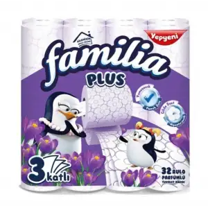 Familia 32 Li Tuvalet Kağıdı Sihirli Çiçek Parfümlü