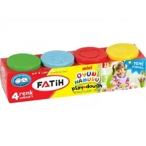 Fatih Mini Oyun Hamuru 4lü Set