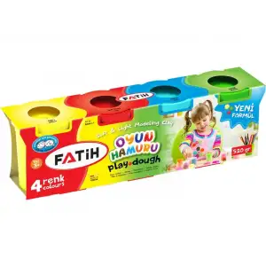 Fatih Oyun Hamuru 4 Renk 520 Gr