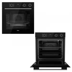 Ferre Xe64cs Siyah Cam Buharlı Ankastre Fırın