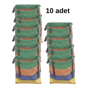 Fındık Toplama Sepeti Renkli Kalın ve Kullanışlı 10 adet