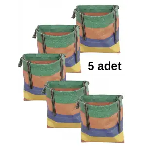 Fındık Toplama Sepeti Renkli Kalın ve Kullanışlı 5 adet