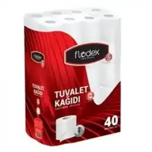 Flodex 40 Lı Tuvalet Kağıt 2 Katlı